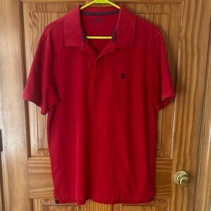 Izod Men's Classic Red Polo Shirt